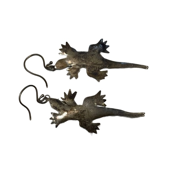 Alligator Earrings - Picture 2 of 3